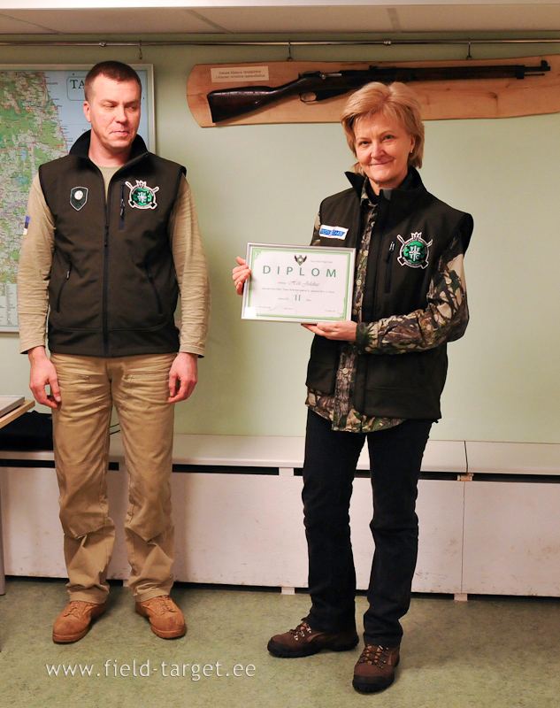 Klass CFX II koht Heli Jalakas. 2 mm jäi võidust puudu